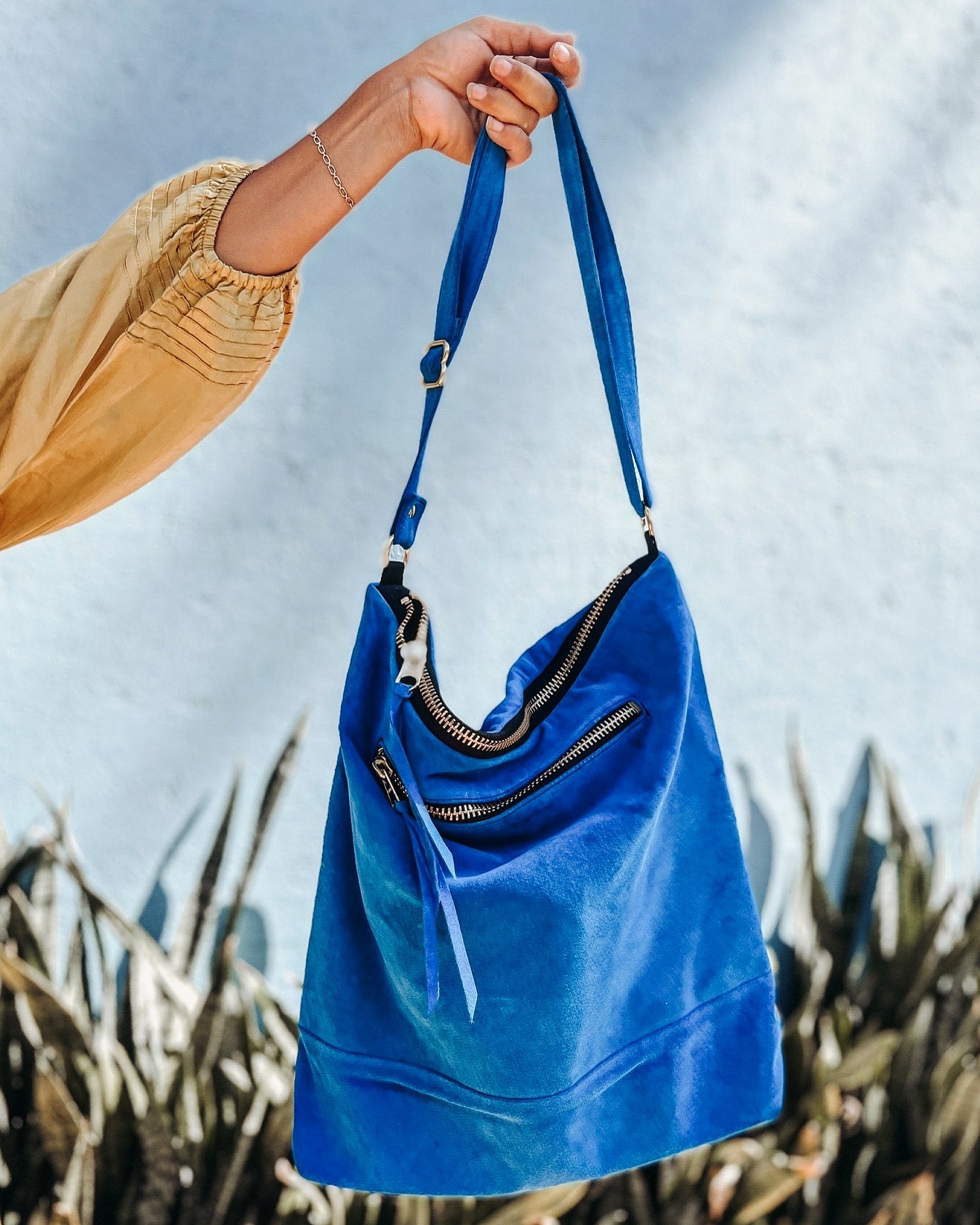 Caring for your Zoe Suede Bag