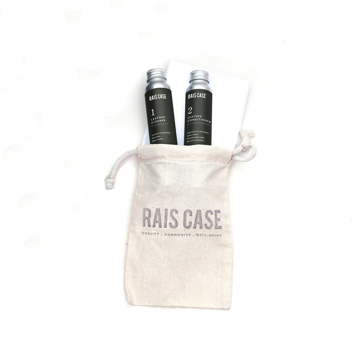 Leather Cleaner + Conditioner Kit - Rais Case