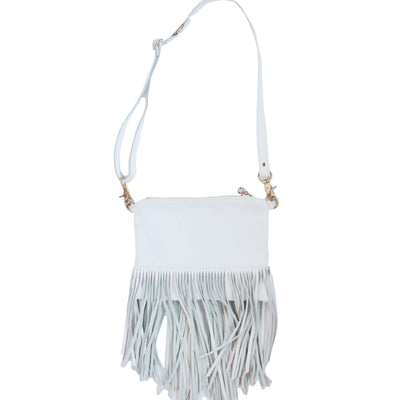 Quenelle Arch White Double Fringe Vida - EXCLUSIVE