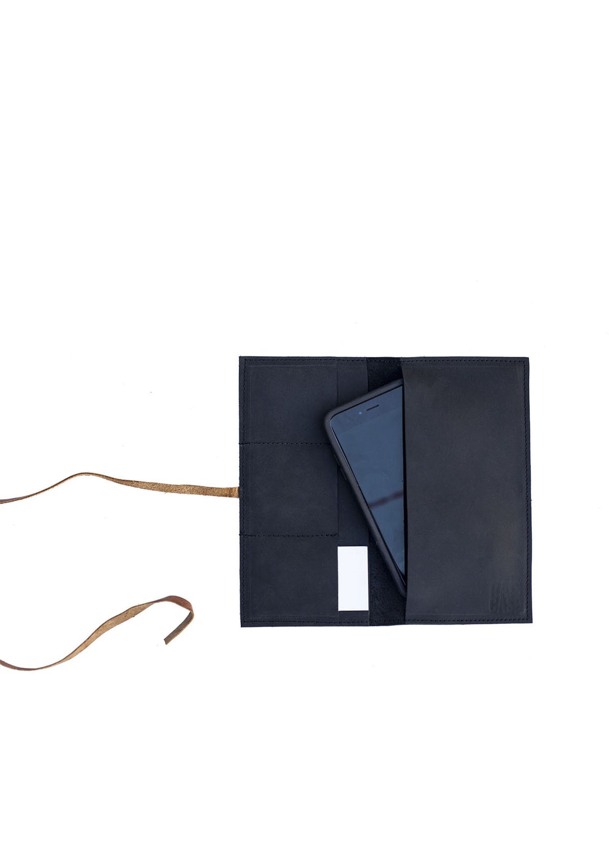 The Shema  Wallet - Black and Honey - Rais Case - Image 1
