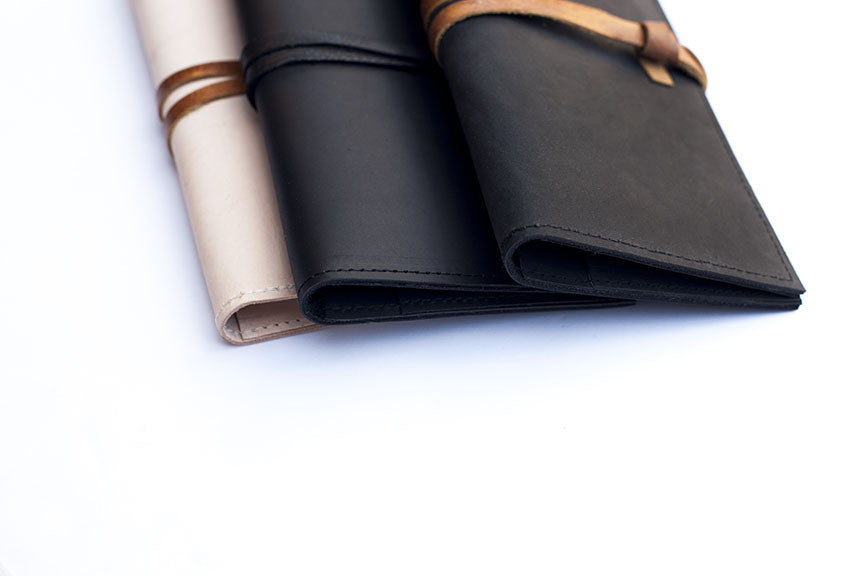 The Shema  Wallet - Black and Honey - Rais Case - Image 4