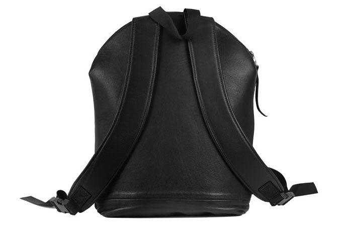 black grainy leather jasmina backpack The Noami Backpack - Jax