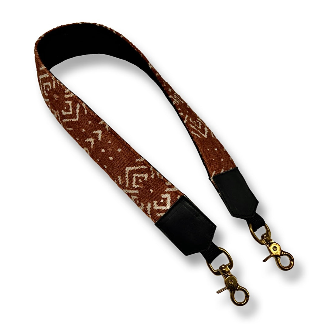 Koko Mud Cloth Rais Case Strap