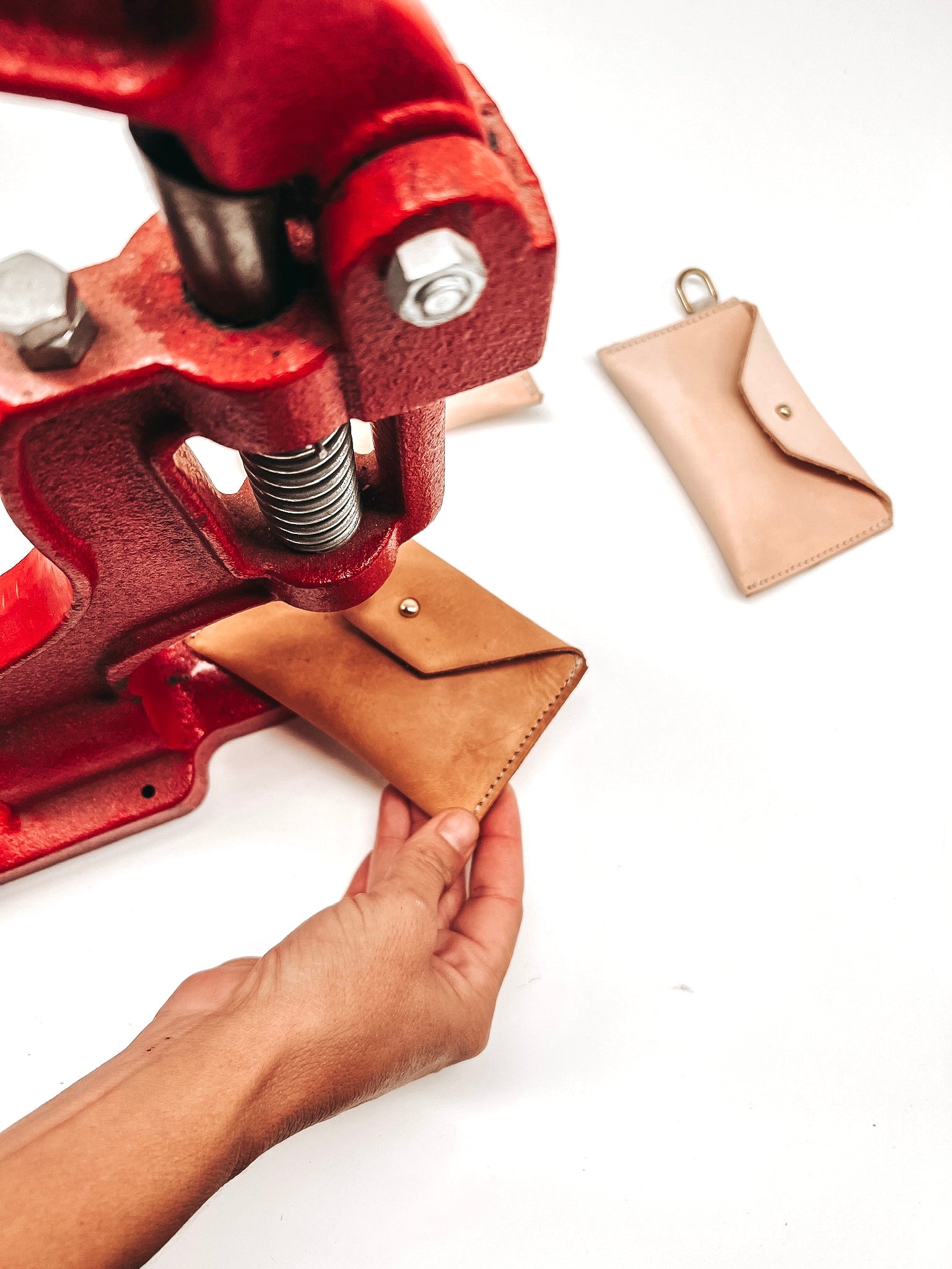 Leather Wallet Stamping Workshop